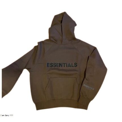 Essentials Hoodie in Brown