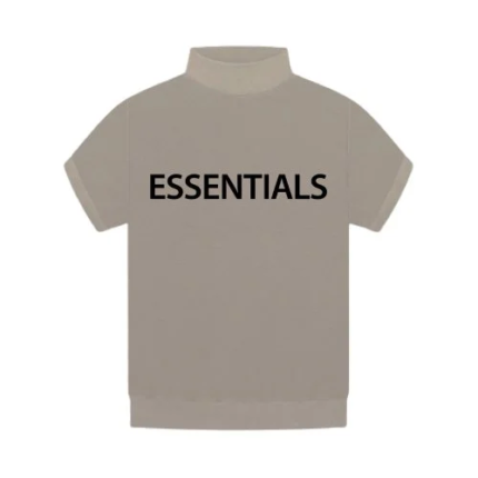 Essentials Inside Out Mock Neck T-Shirt